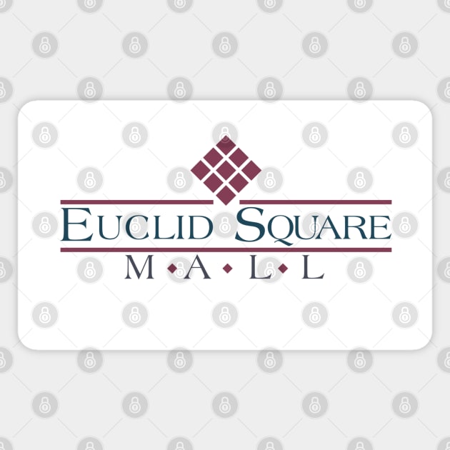 Euclid Square Mall 90s Logo Sticker by carcinojen